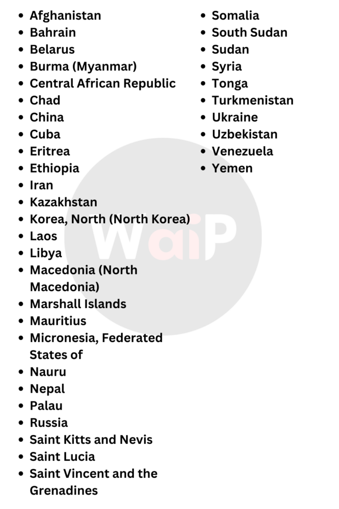 ChatGPT Banned Countries